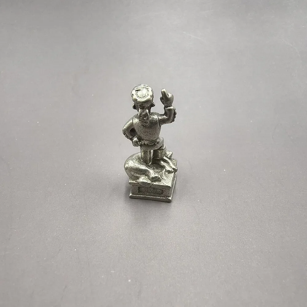 Monopoly Simpsons Jebediah Springfield Statue Miniature Pewter Replacement Token